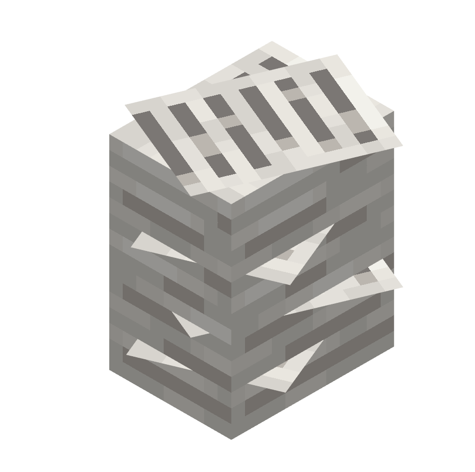 большая стопка документов, big stack of documents — предмет ресурспака minecraft специально для сервера foxward