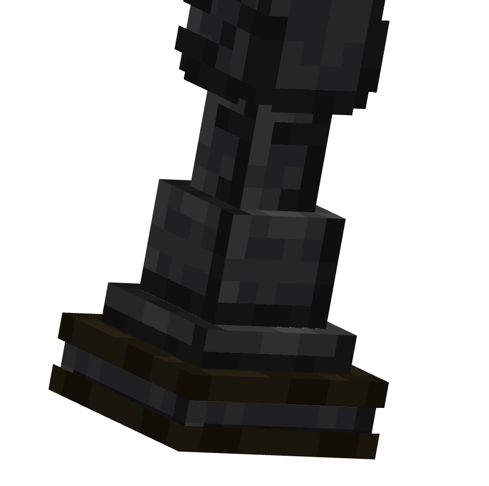 черный слон, black bishop — предмет ресурспака minecraft специально для сервера foxward