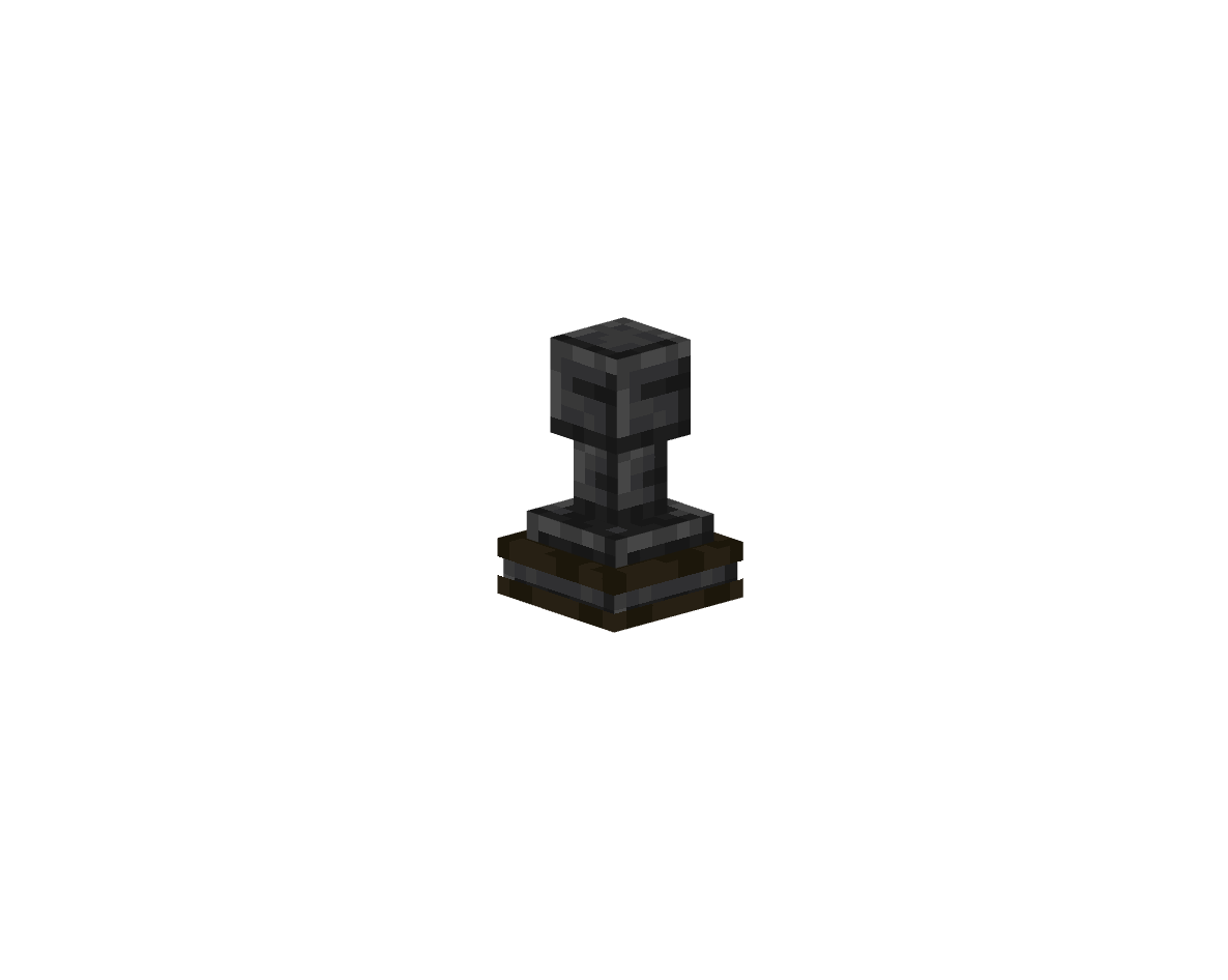 черная пешка — предмет ресурспака minecraft специально для сервера foxward