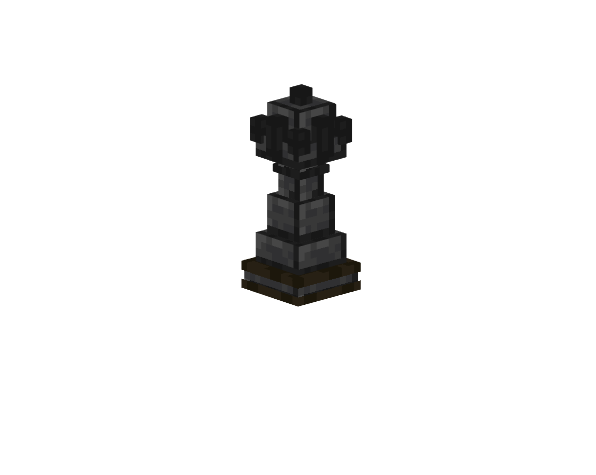 черный ферзь — предмет ресурспака minecraft специально для сервера foxward