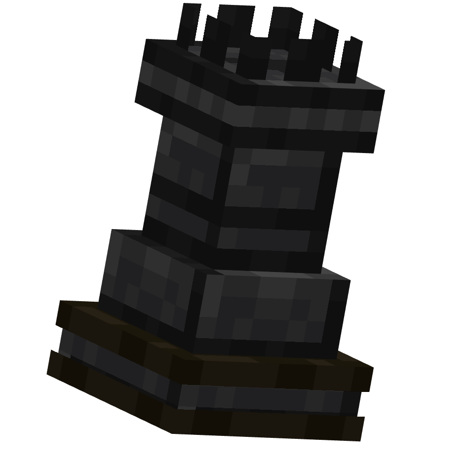 черная ладья, black rook — предмет ресурспака minecraft специально для сервера foxward