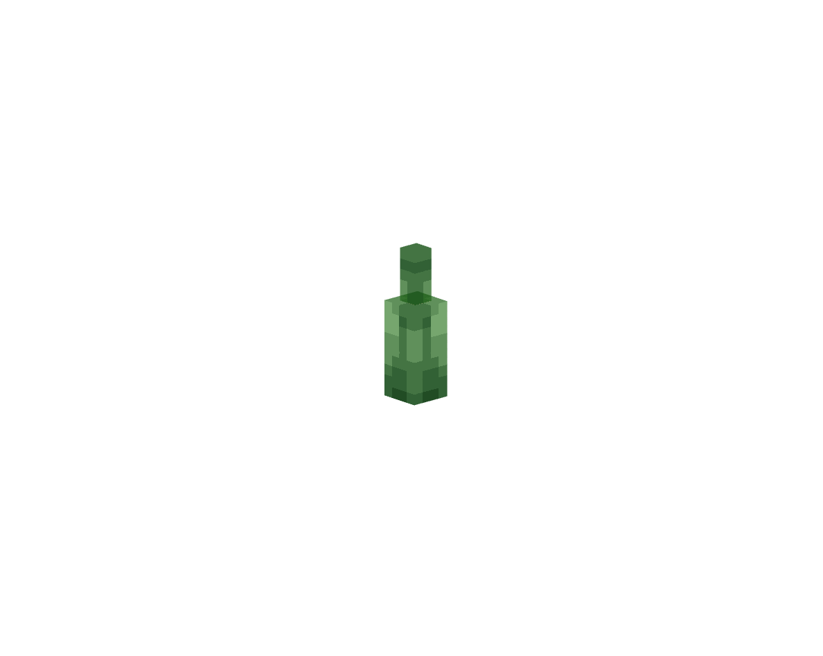 закрытое послание в бутылке — предмет ресурспака minecraft специально для сервера foxward