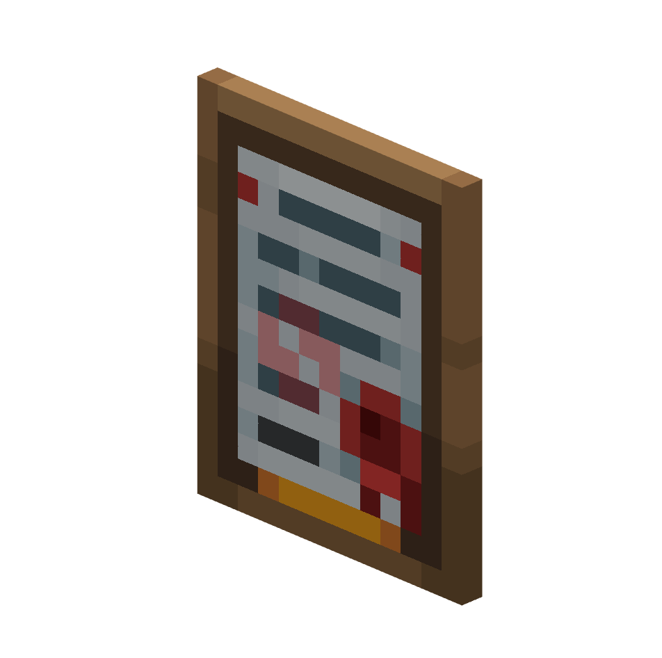 подписанная лицензия, license in frame — предмет ресурспака minecraft специально для сервера foxward