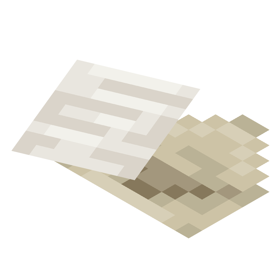 чистое старое письмо, old letter writable — предмет ресурспака minecraft специально для сервера foxward