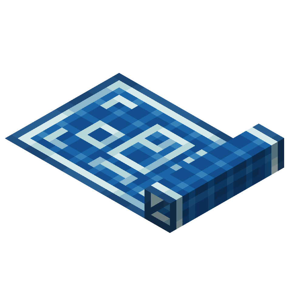 чертеж, rolled out blueprint — предмет ресурспака minecraft специально для сервера foxward