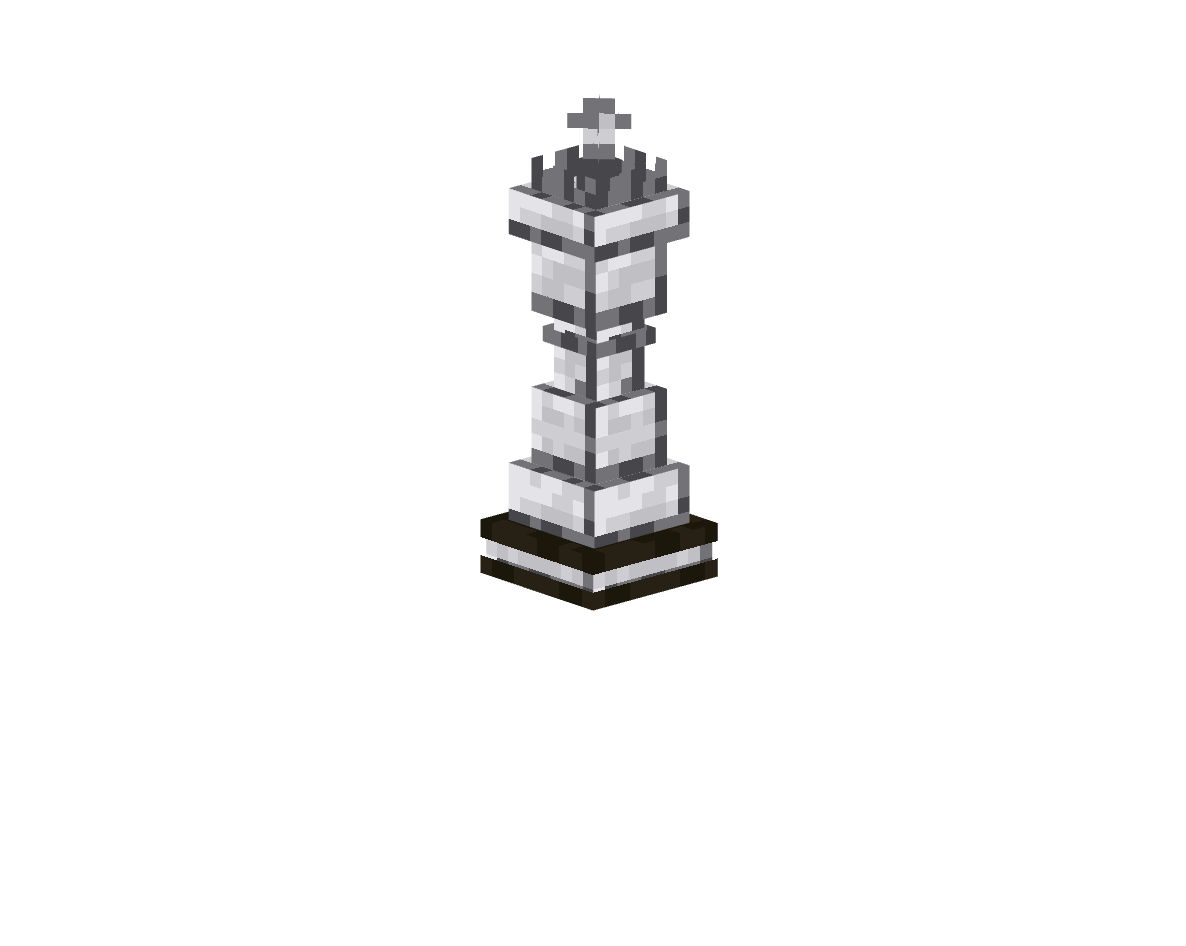 белый король — предмет ресурспака minecraft специально для сервера foxward