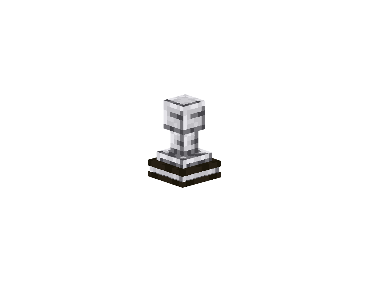 белая пешка — предмет ресурспака minecraft специально для сервера foxward