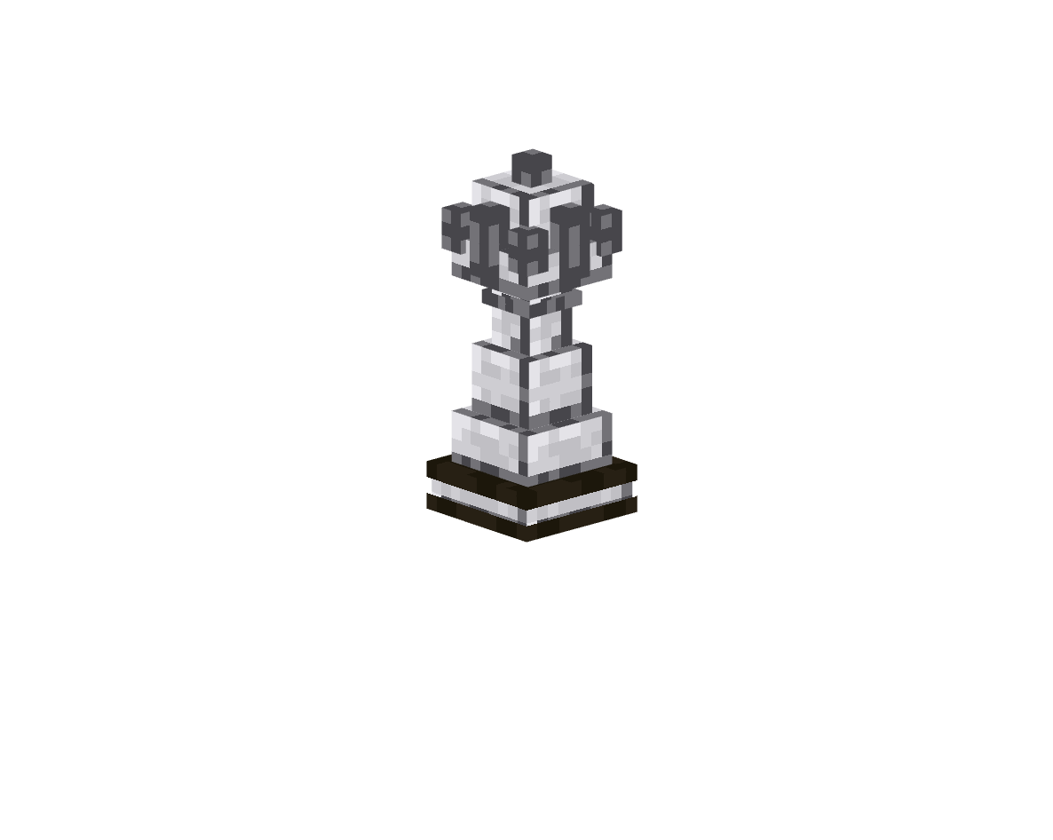 белый ферзь — предмет ресурспака minecraft специально для сервера foxward