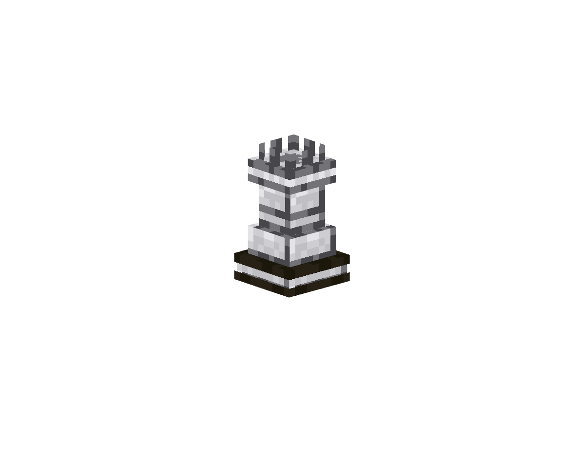 белая ладья — предмет ресурспака minecraft специально для сервера foxward