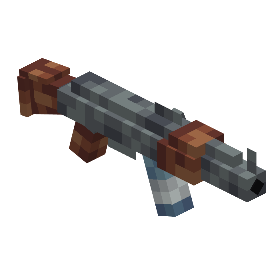 водяный ак-47, ak47 water — предмет ресурспака minecraft специально для сервера foxward
