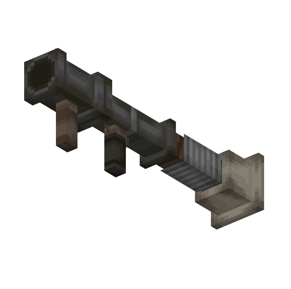 базука бродяги, beggars bazooka — предмет ресурспака minecraft специально для сервера foxward