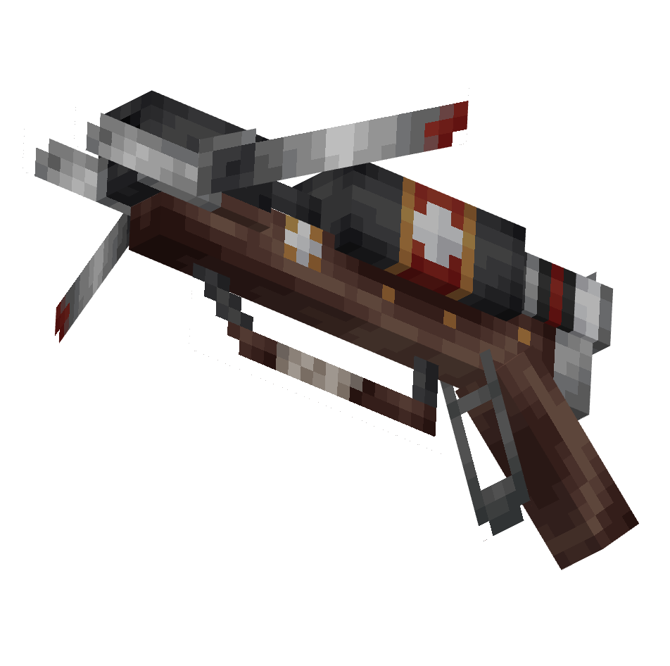 арбалет крестоносца, crussbow — предмет ресурспака minecraft специально для сервера foxward