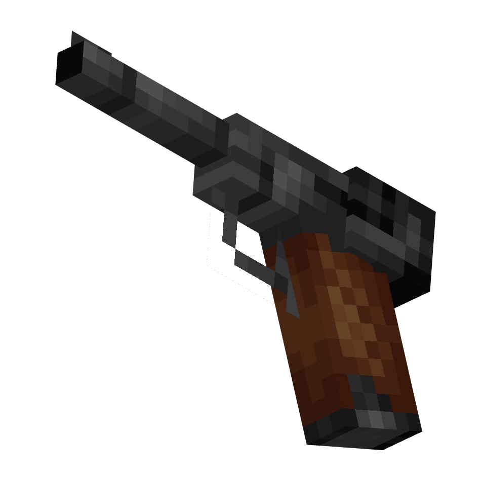 люгер, luger — предмет ресурспака minecraft специально для сервера foxward