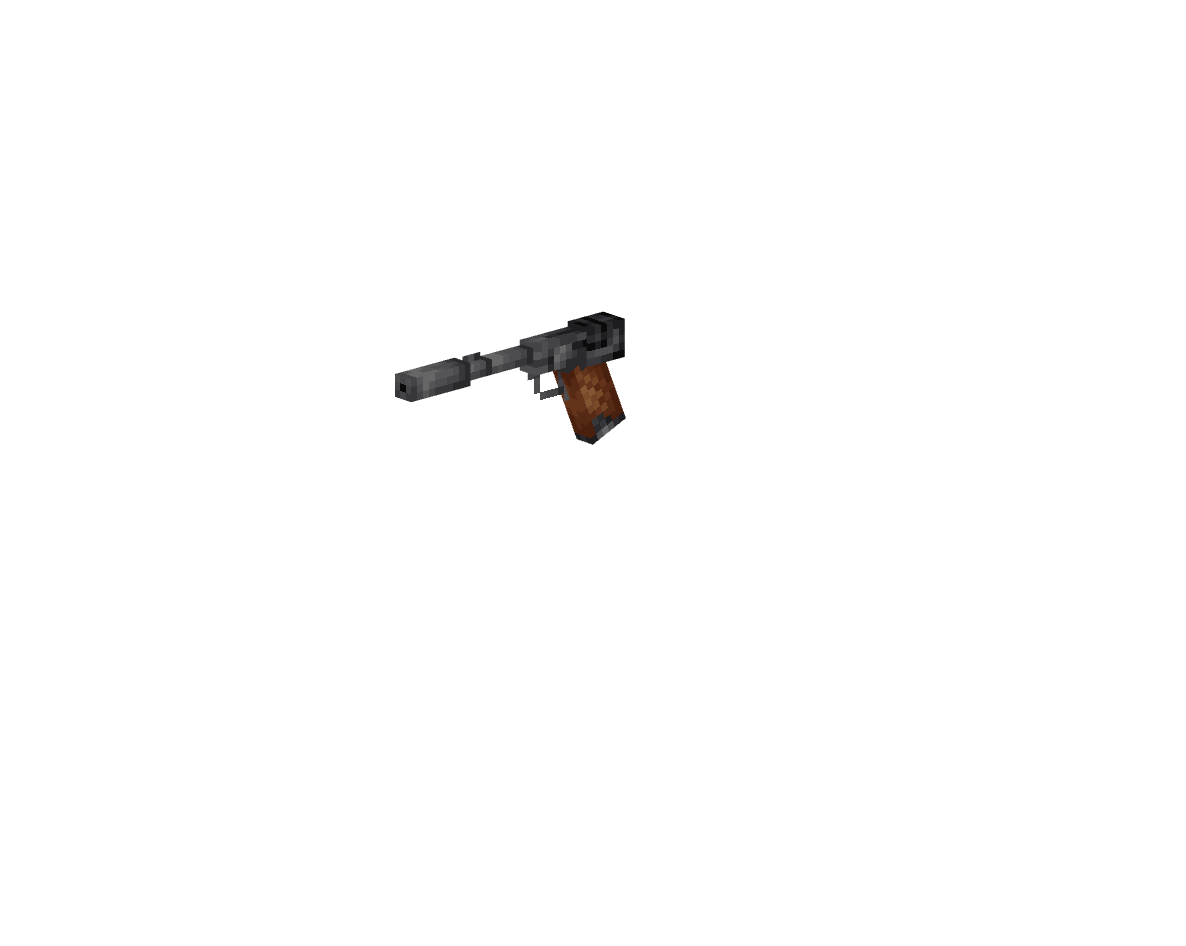 luger gluh — предмет ресурспака minecraft специально для сервера foxward