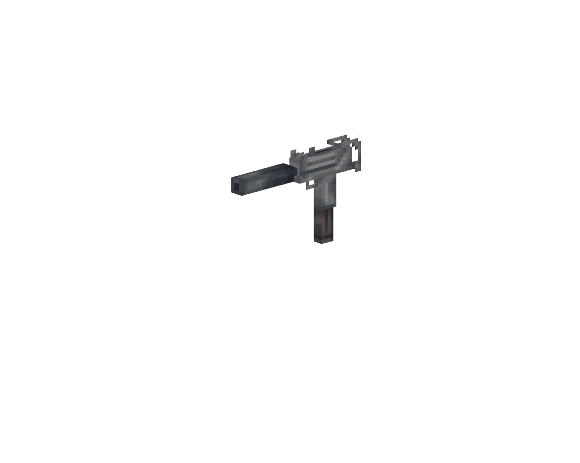 mac-10 — предмет ресурспака minecraft специально для сервера foxward