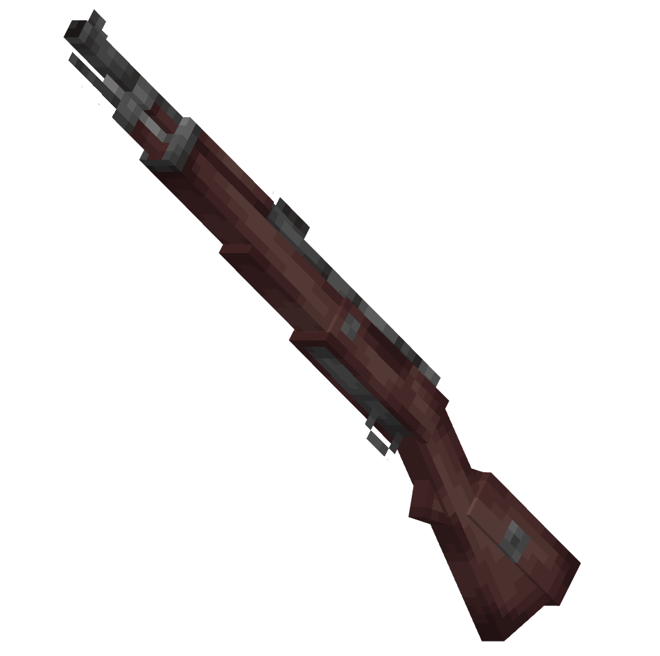 винтовка маузера, mauser98 — предмет ресурспака minecraft специально для сервера foxward