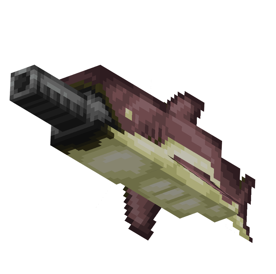 мега-акула, megashark — предмет ресурспака minecraft специально для сервера foxward