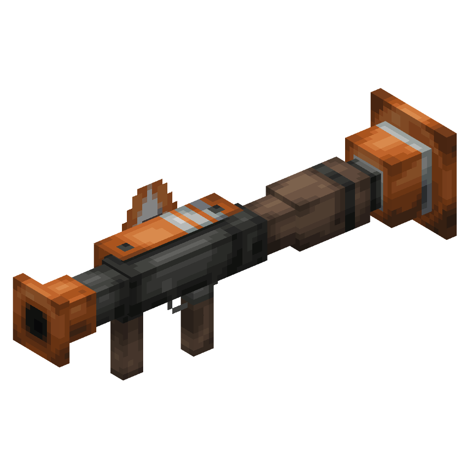 тренировочный ракетомет, rocket jumper — предмет ресурспака minecraft специально для сервера foxward