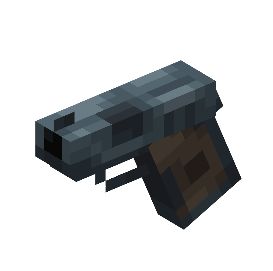 пистолет, scout pistol — предмет ресурспака minecraft специально для сервера foxward