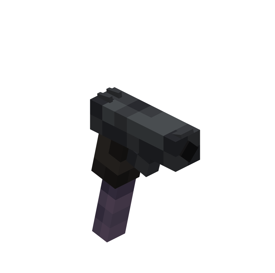 длинный п2000, p2000 long — предмет ресурспака minecraft специально для сервера foxward