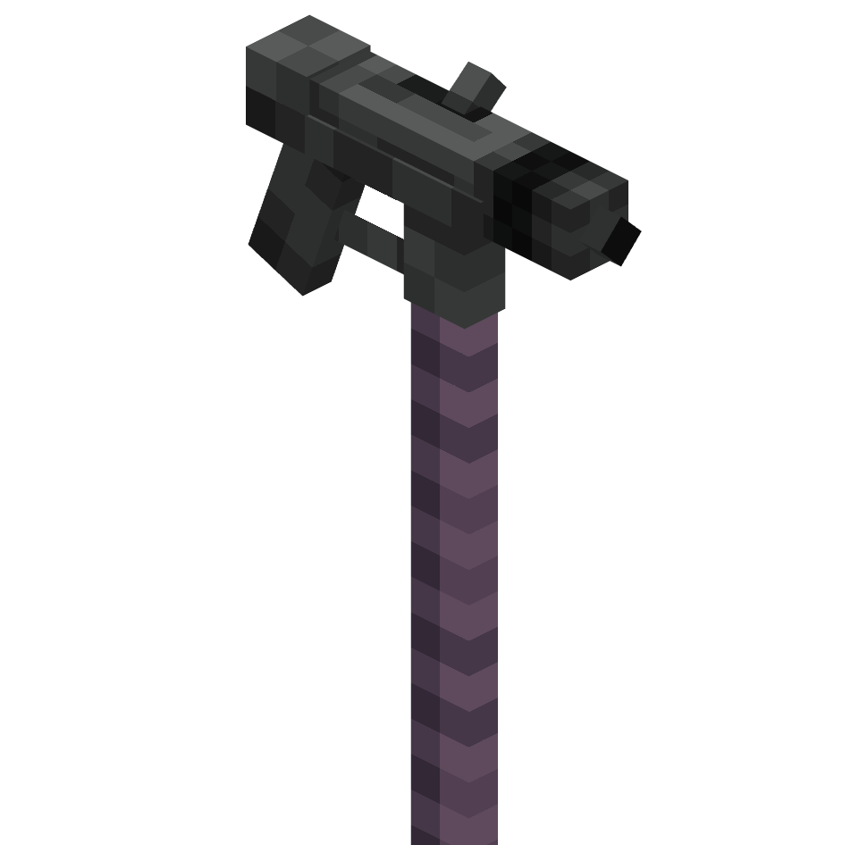 длинный tec-9, tec9 long — предмет ресурспака minecraft специально для сервера foxward