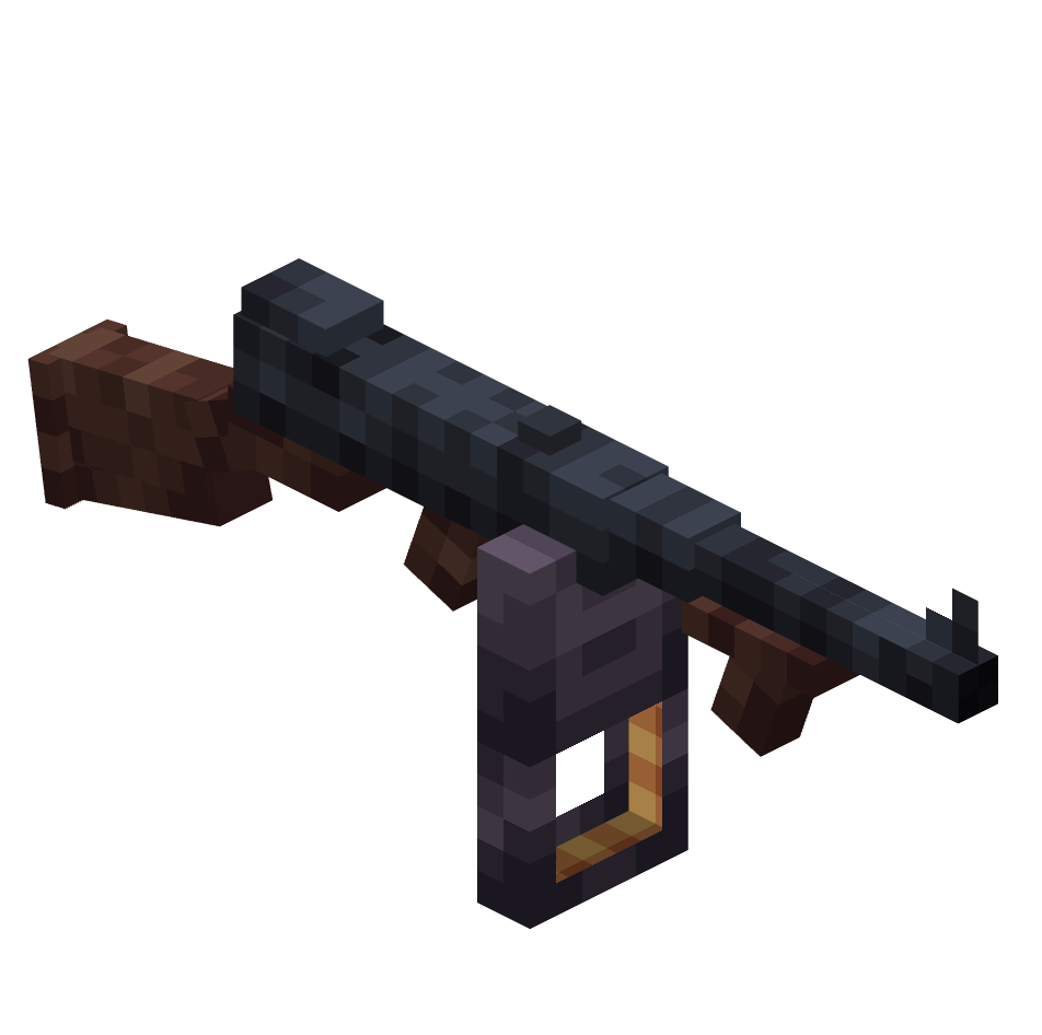 длинный томпсон, thompson long — предмет ресурспака minecraft специально для сервера foxward