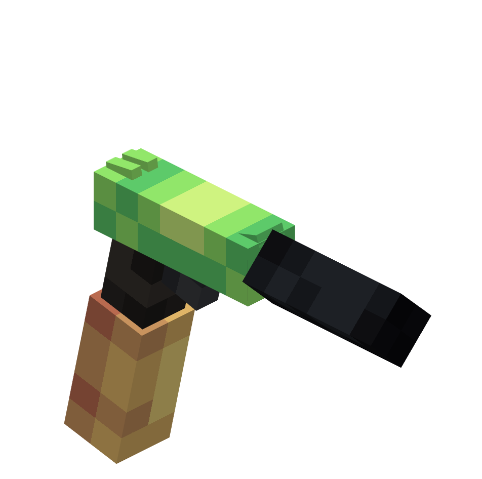 водяный юсп, usp water — предмет ресурспака minecraft специально для сервера foxward