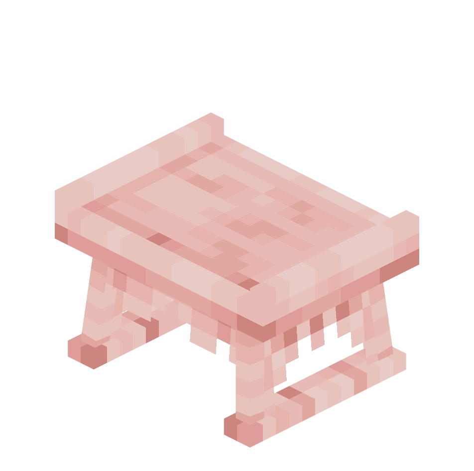 маленький стол, small_table — предмет ресурспака minecraft специально для сервера foxward