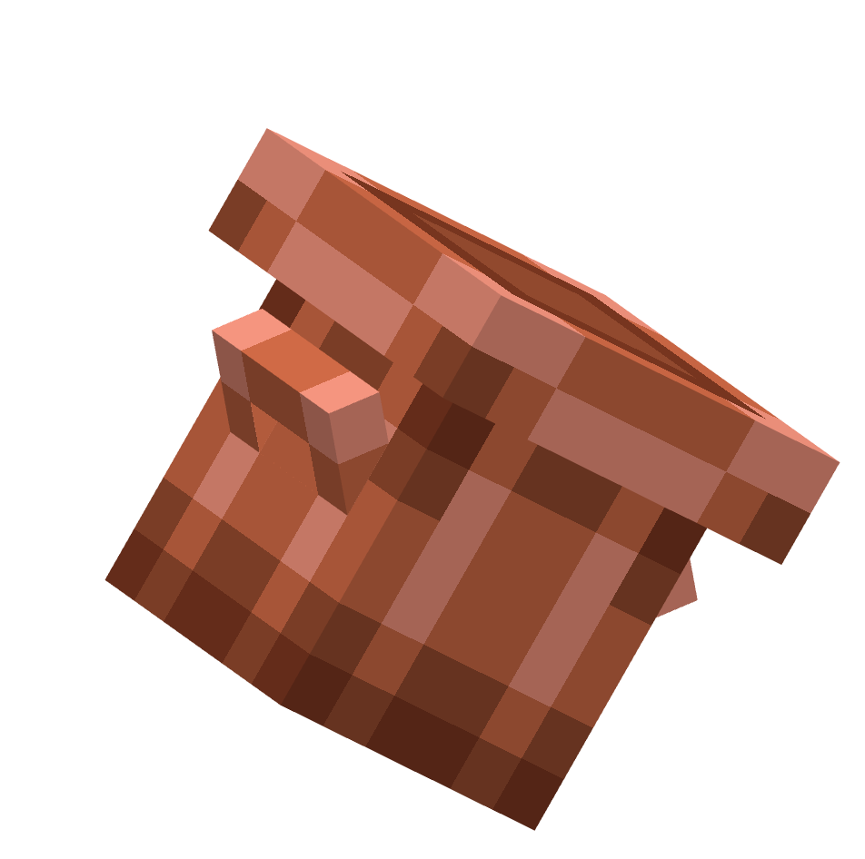 медный, trashcan — предмет ресурспака minecraft специально для сервера foxward