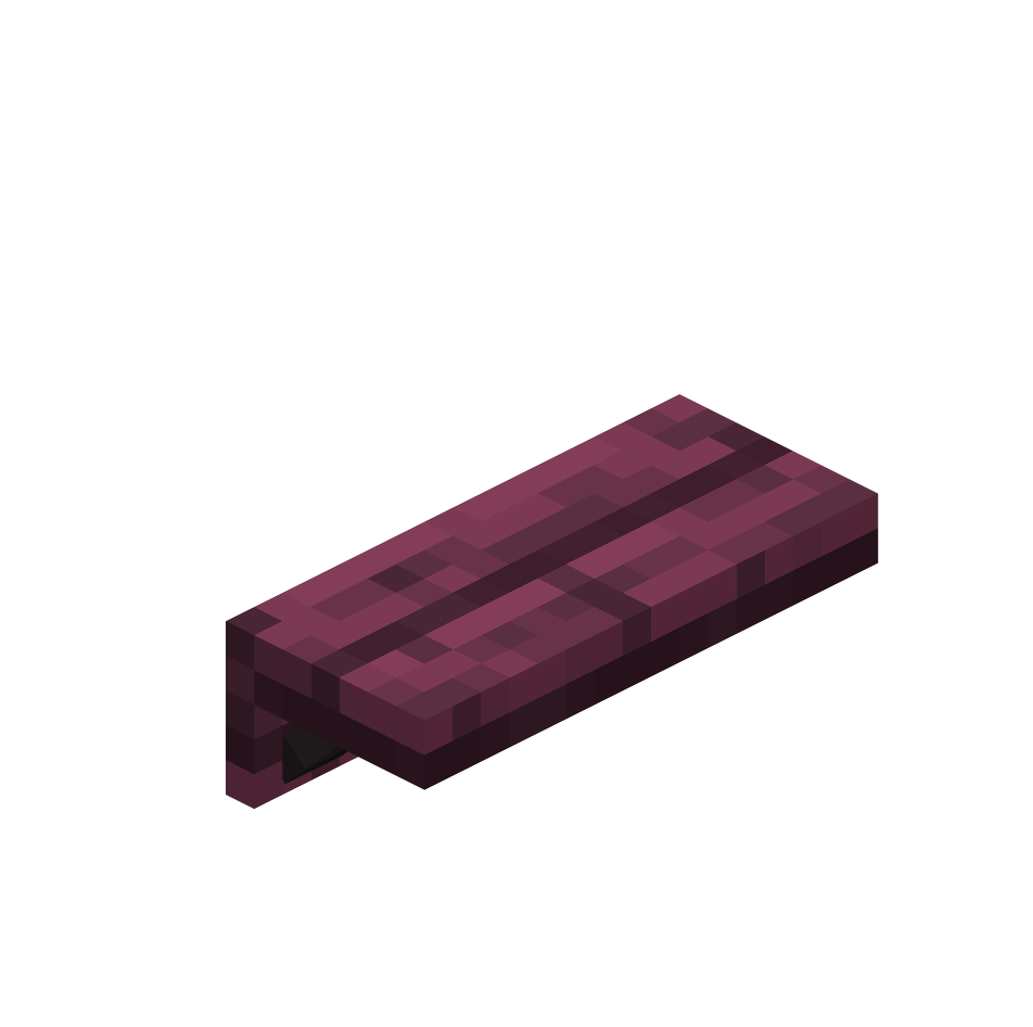 багровая древесина, shelf — предмет ресурспака minecraft специально для сервера foxward