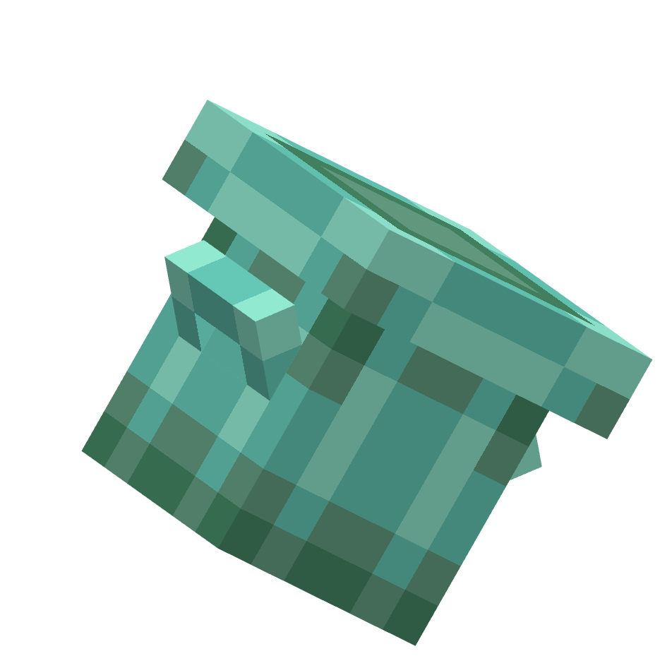 алмазный, trashcan — предмет ресурспака minecraft специально для сервера foxward