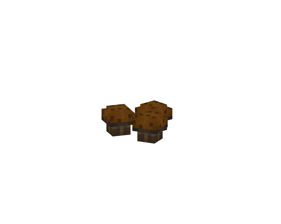три шоколадных маффина — предмет ресурспака minecraft специально для сервера foxward