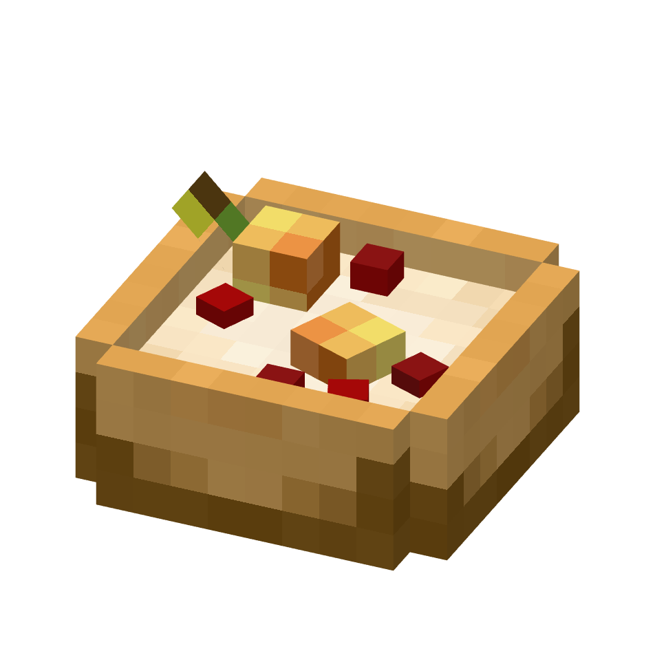 ягодный пирог, berry pie — предмет ресурспака minecraft специально для сервера foxward