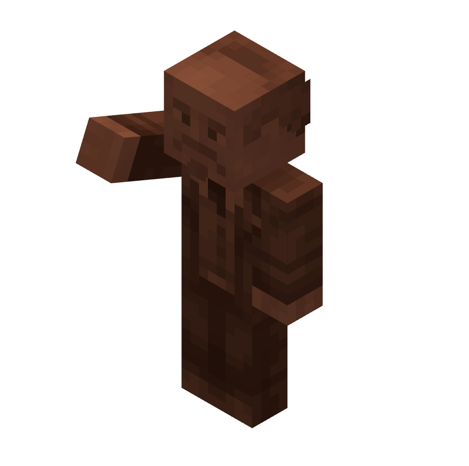 шоколадный ленин, chocolate lenin — предмет ресурспака minecraft специально для сервера foxward