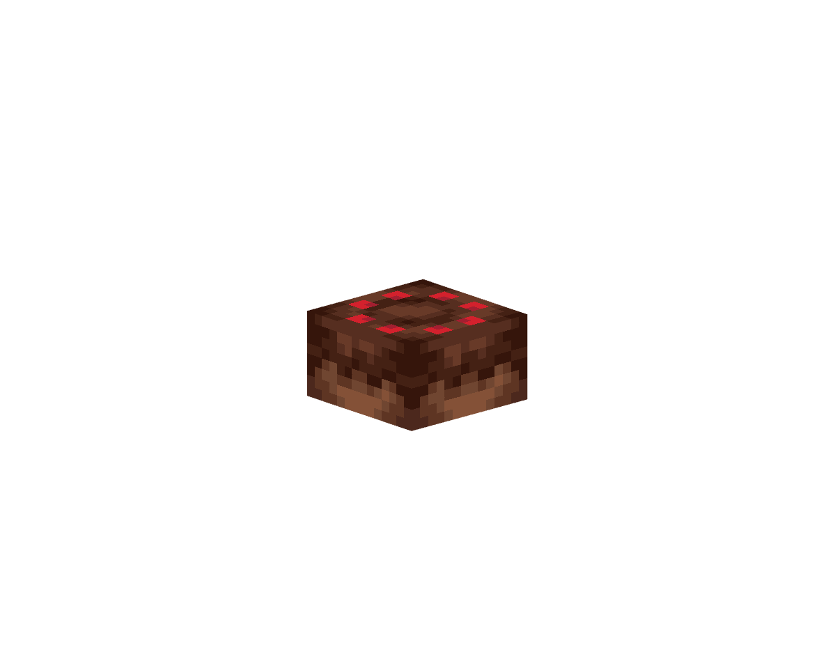 шоколадный торт — предмет ресурспака minecraft специально для сервера foxward