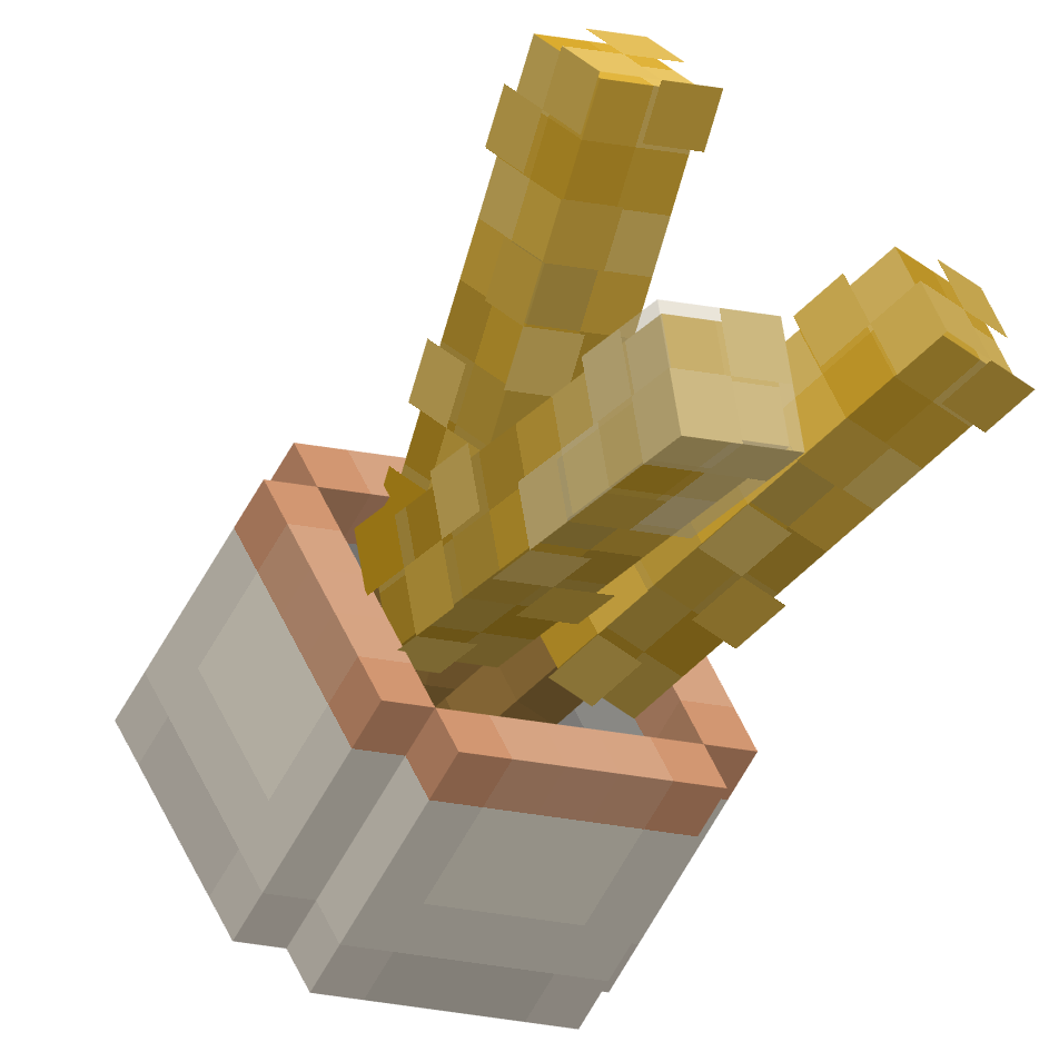 кружка кукурузы, corn cup — предмет ресурспака minecraft специально для сервера foxward