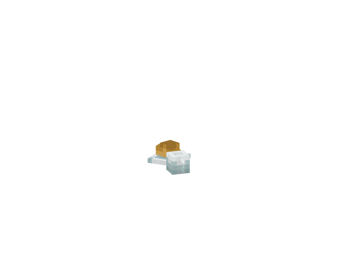 круассан с кофе — предмет ресурспака minecraft специально для сервера foxward