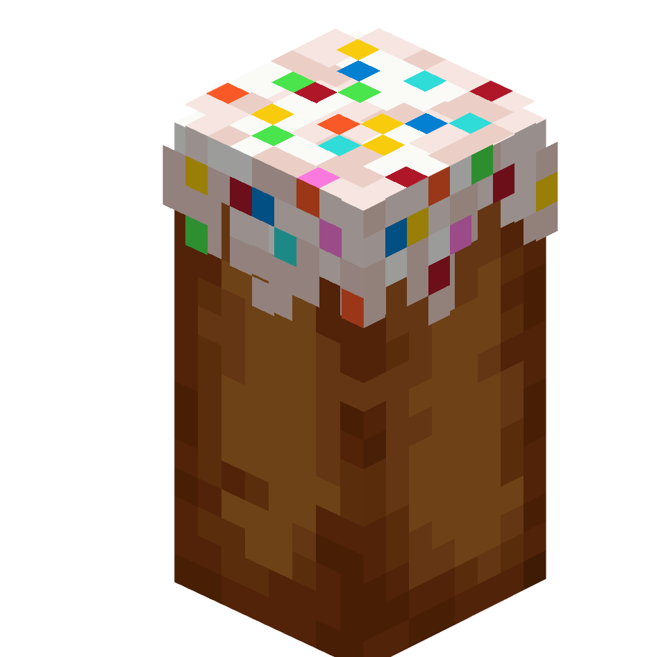 большой кулич, kulich — предмет ресурспака minecraft специально для сервера foxward