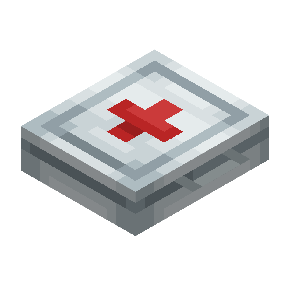 аптечка, medkit — предмет ресурспака minecraft специально для сервера foxward