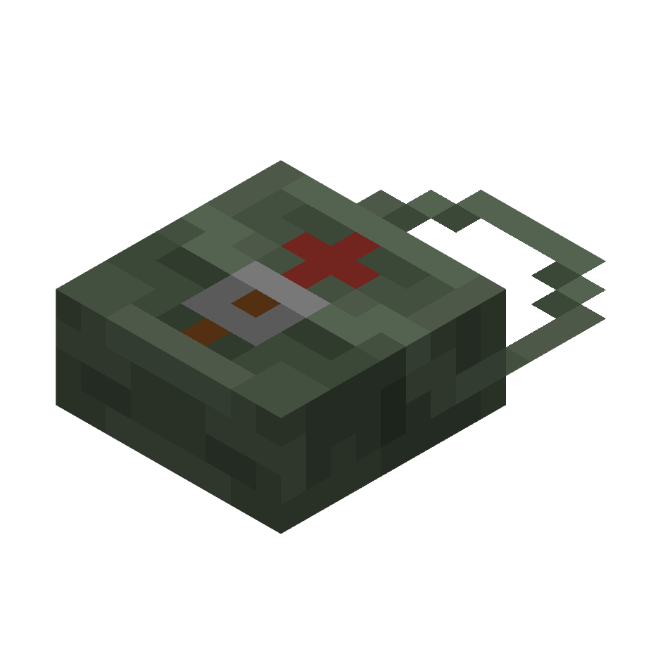 сумка с медикаментами, medpack — предмет ресурспака minecraft специально для сервера foxward