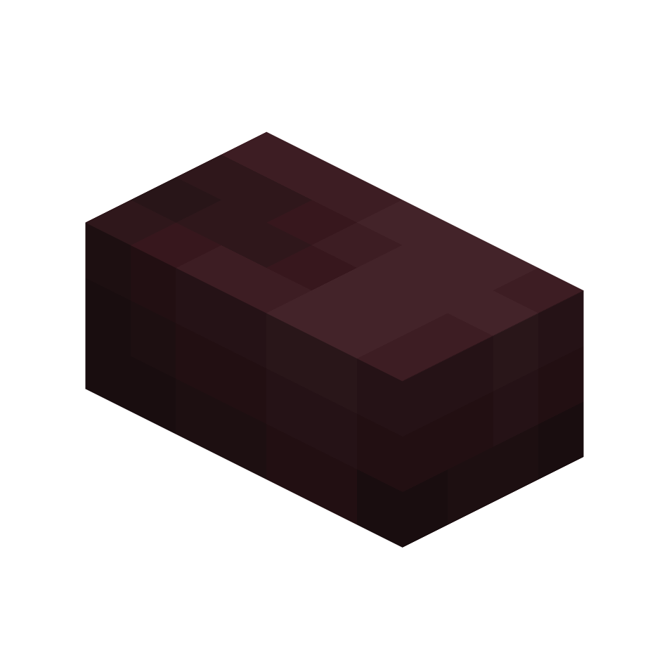 незерский кирпич, nether brick — предмет ресурспака minecraft специально для сервера foxward