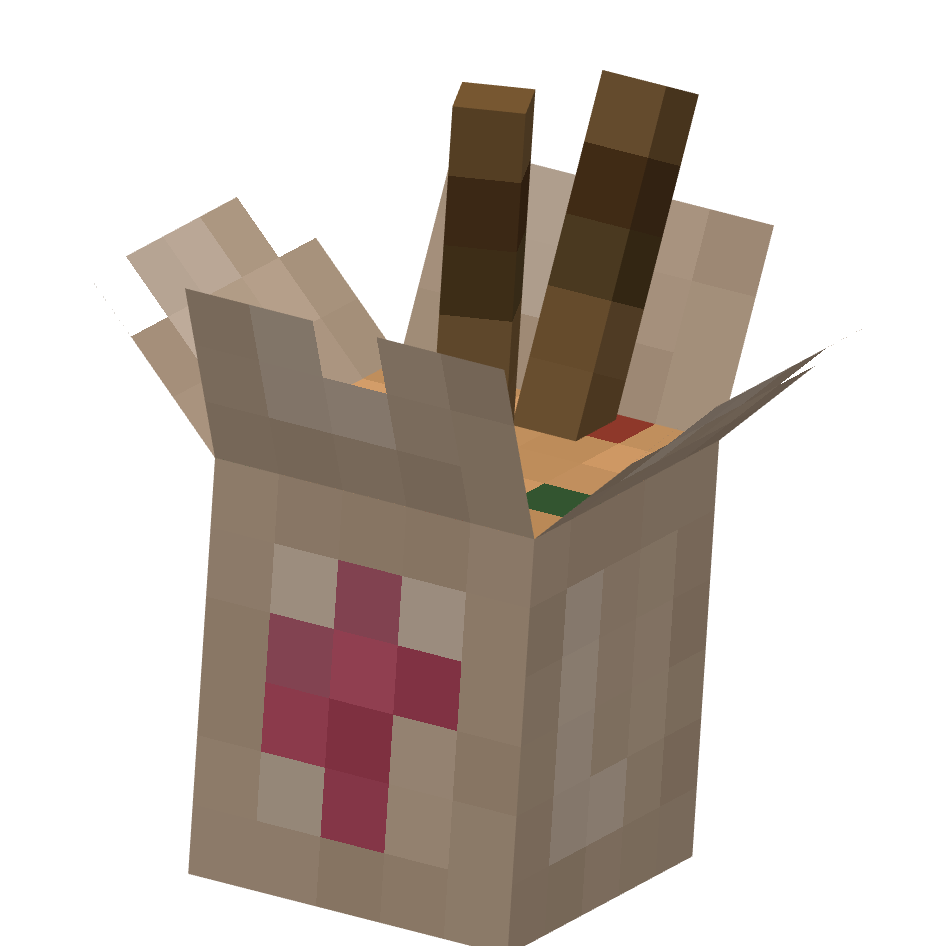 вок, vok — предмет ресурспака minecraft специально для сервера foxward