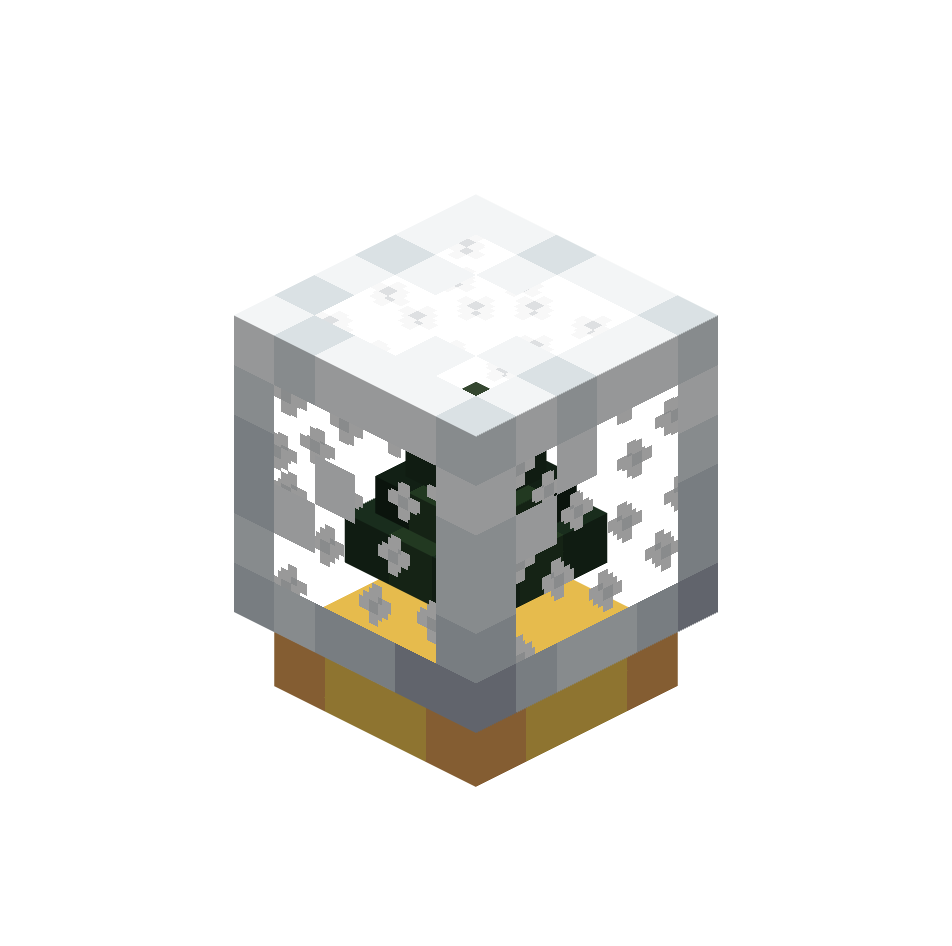 снежный шар, ball with snow — предмет ресурспака minecraft специально для сервера foxward