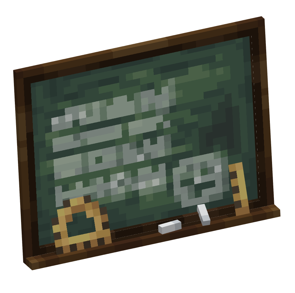 большая школьная доска, big school board — предмет ресурспака minecraft специально для сервера foxward