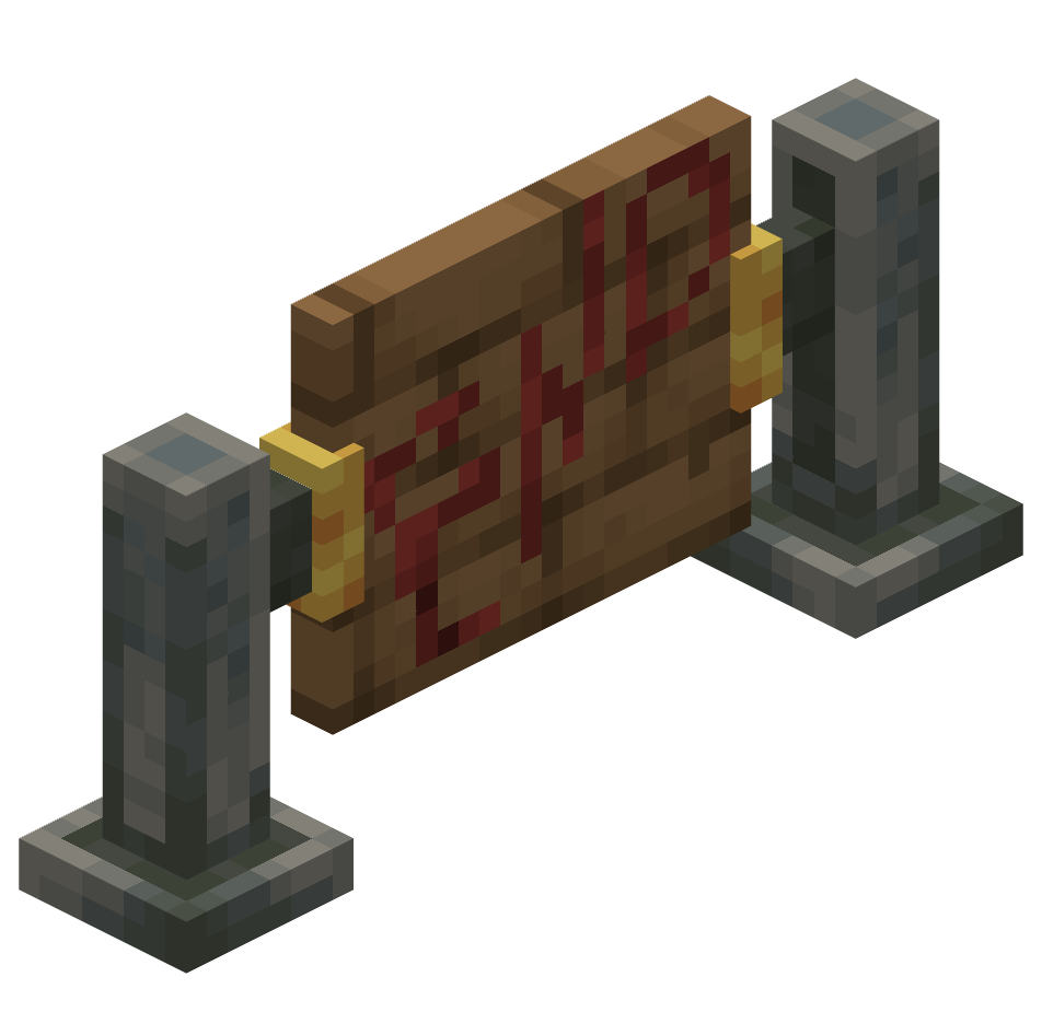 ограждение, bordur — предмет ресурспака minecraft специально для сервера foxward