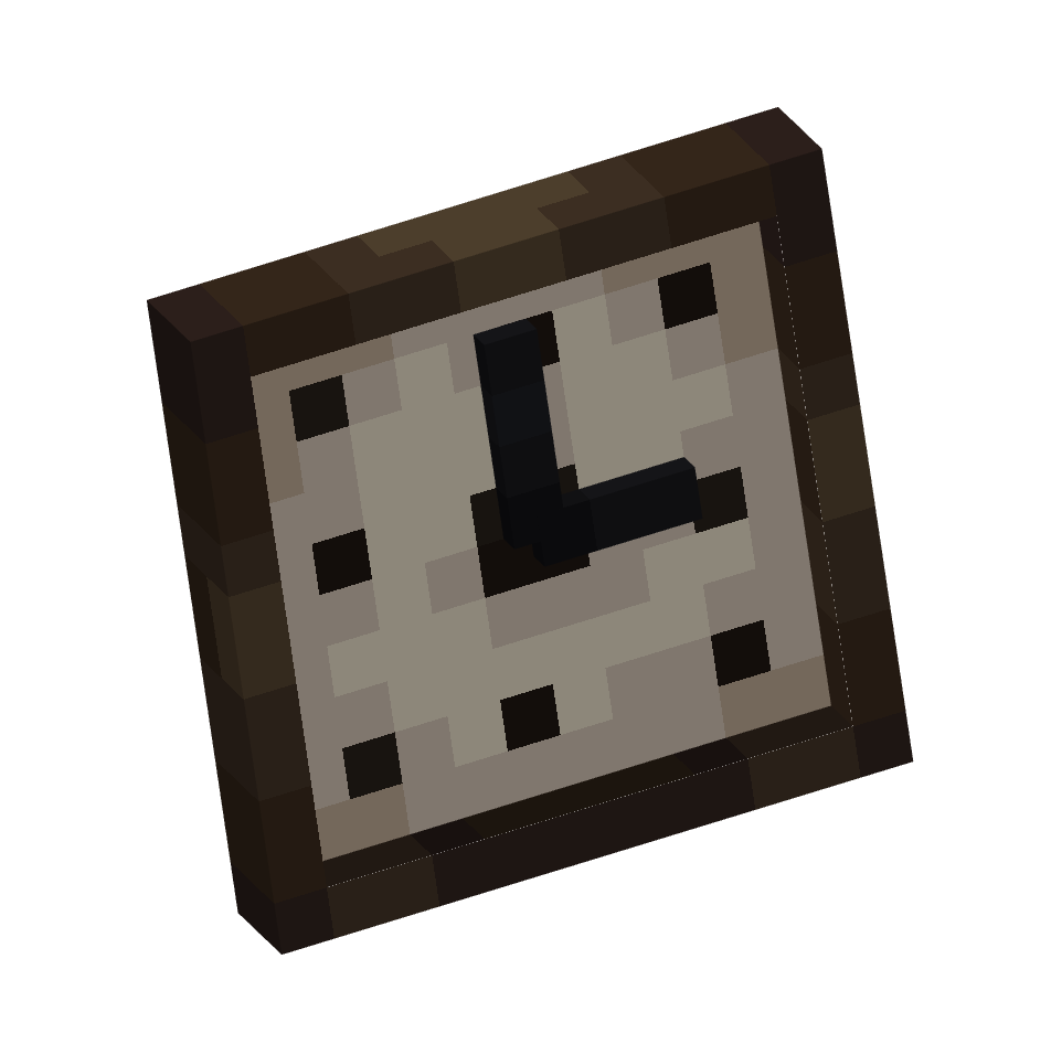 часы, clock — предмет ресурспака minecraft специально для сервера foxward