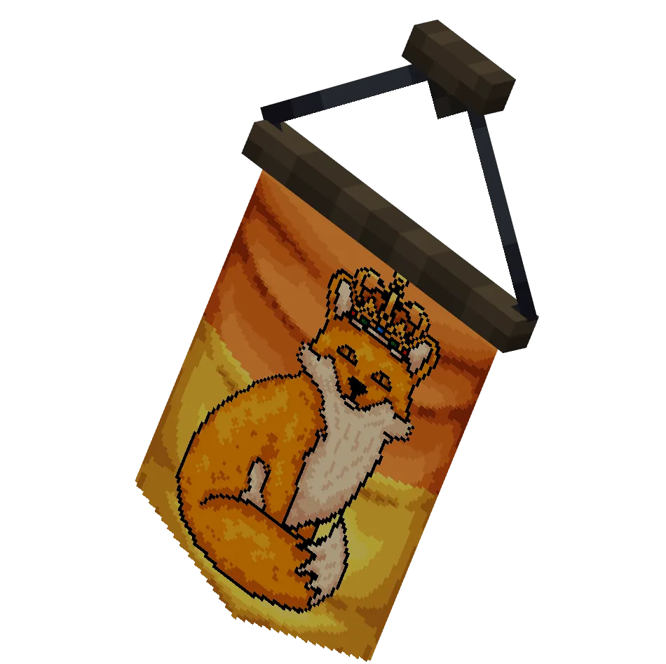 вымпел флаг мобиании, vimpel — предмет ресурспака minecraft специально для сервера foxward