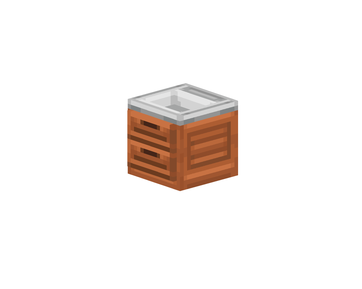 акациевая раковина — предмет ресурспака minecraft специально для сервера foxward