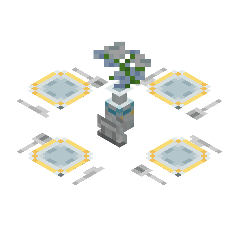 антикварный столовый набор, antique table set — предмет ресурспака minecraft специально для сервера foxward