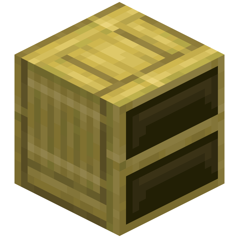 бамбуковый шкаф с 2 полками, bamboo 2 shelfs cabinet — предмет ресурспака minecraft специально для сервера foxward